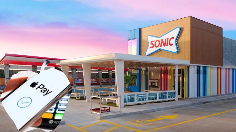 Using Apple Pay At Sonic Drive-In
