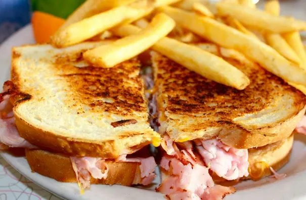 Grilled Ham & Cheese

