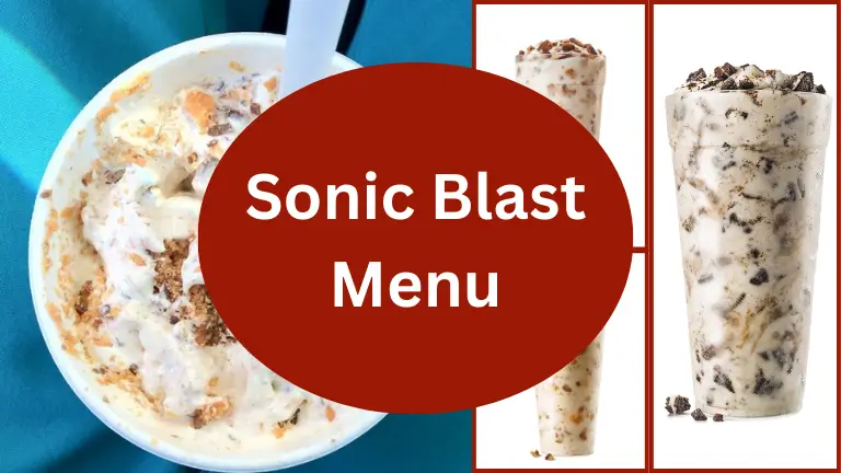 Sonic Blast Menu: A Comprehensive Guide to Fast-Food Delight