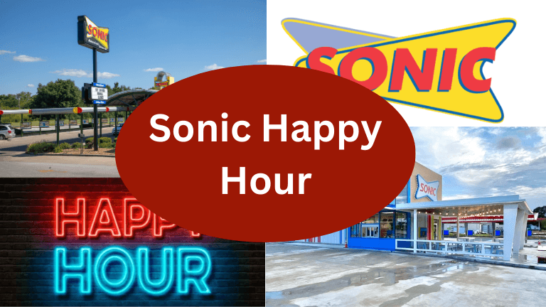 Sonic Happy Hour Menu: Drinks, Snacks & Deals