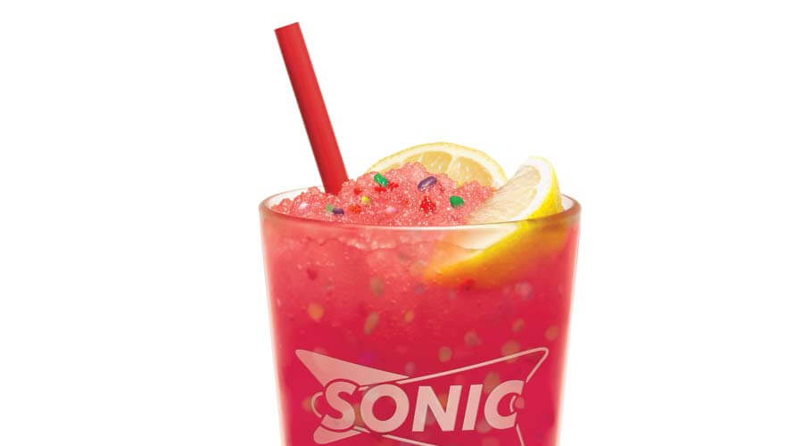 sonic Cherry Slush with Jolly Rancher Hard Candy