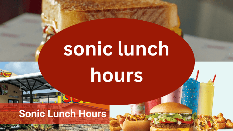 Sonic Lunch Hours: Best Midday Magic & Delicious Deals
